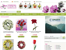 Tablet Screenshot of consegnafioriadomicilio.com